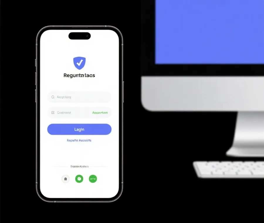 澳洲幸运5官方注册与登录中心界面示意图